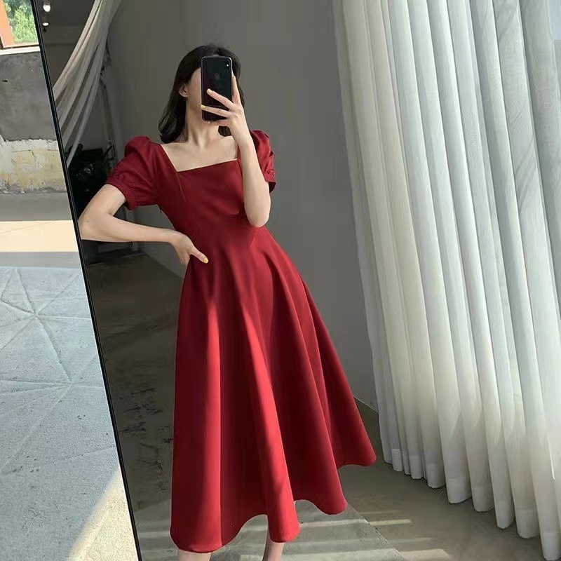 grey evening dress Simple Gray A line satin long prom dress gray long formal dress