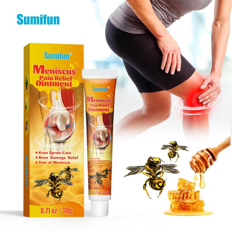 Sumifun Bee Venom Knee Pain Relief Ointment Body Joint Tear of Meniscus Cream Artjritis Herbs