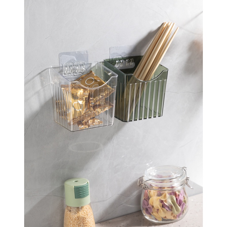 Plastic Over Door Organizer, Adhesive Mount Storage Organizer