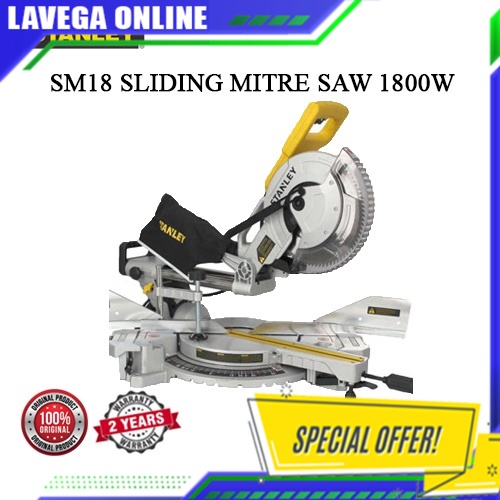 Stanley sm18 store sliding mitre saw