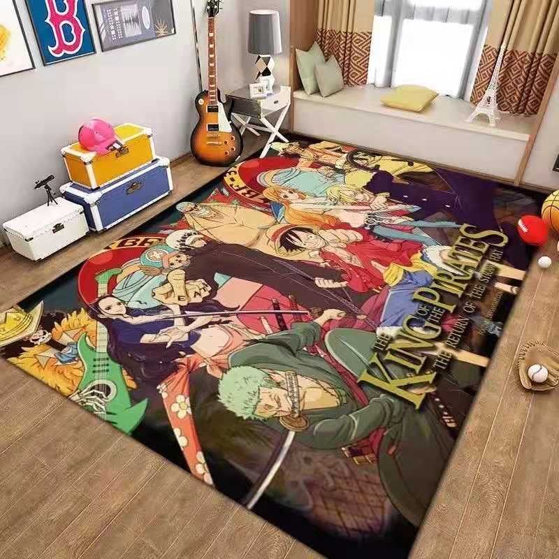 Carpet Living Room Sofa One Piece Cartoon Floor Mat Children's Bedroom