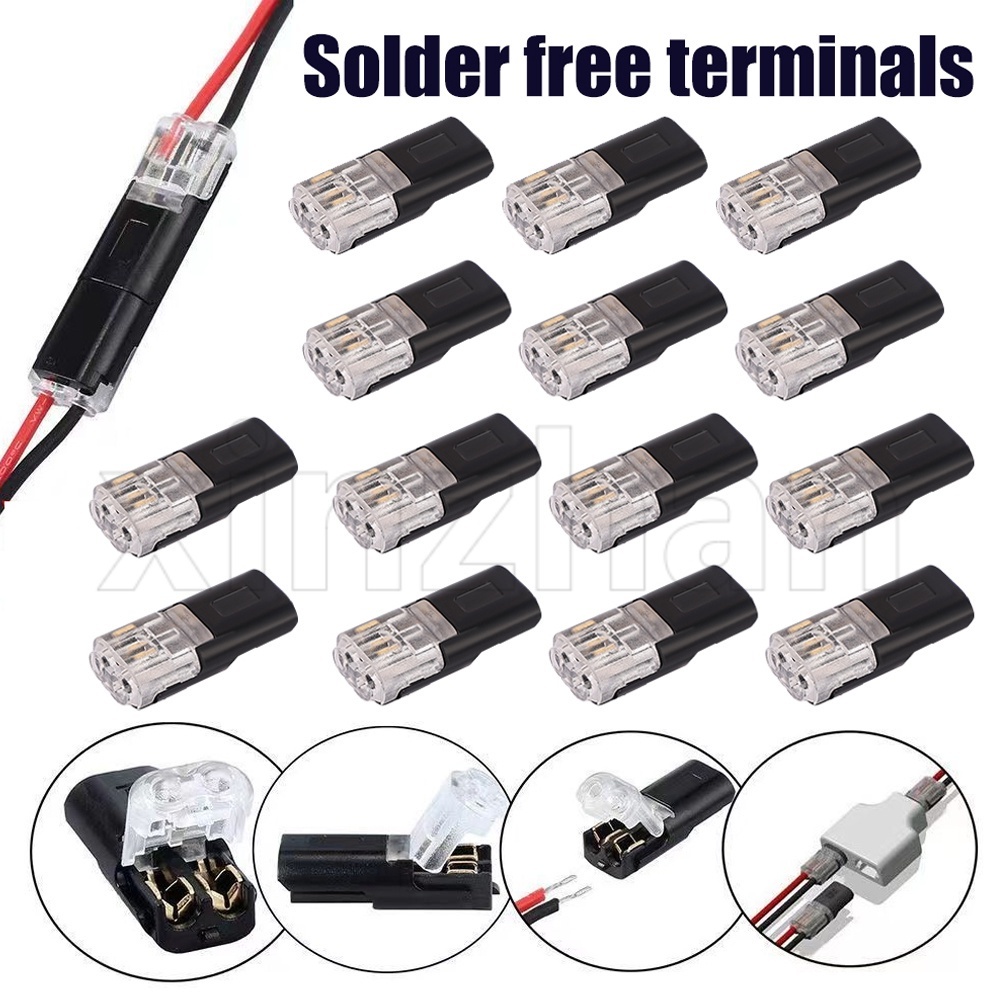 Car Waterproof Solderless Electrical Connector Strip Quick Splice Terminal Connection Clamp 