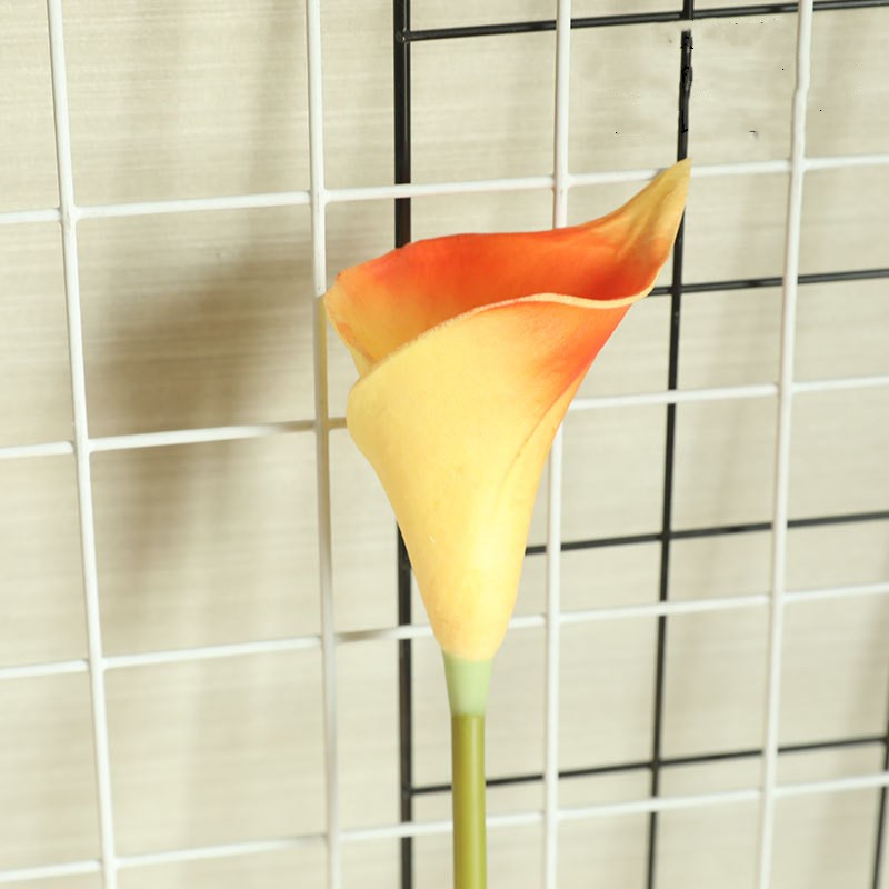 Simulation Calla Lily Faux Long Stem Calla Lily Artificial Flowers Real