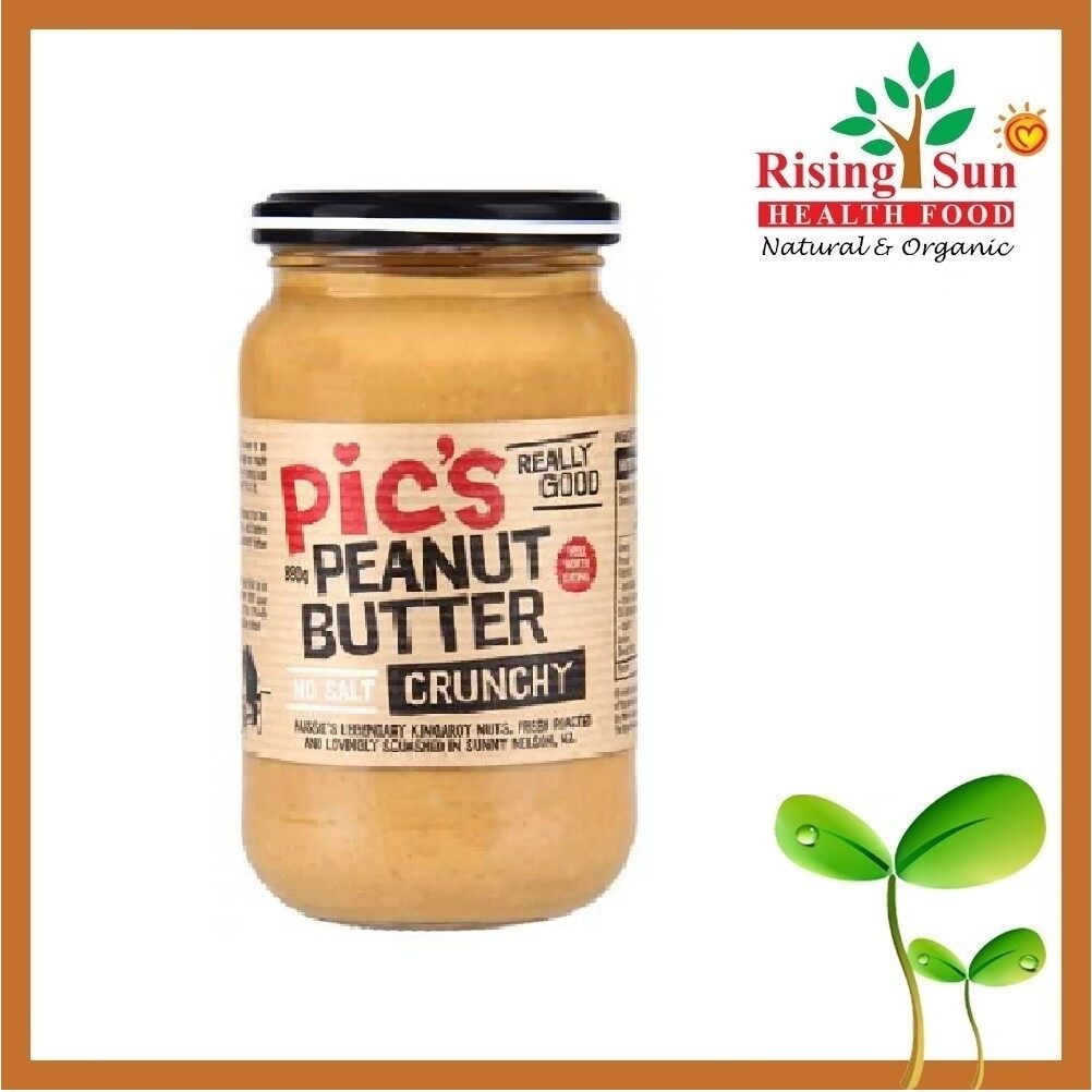 Pics Peanut Butter Crunchy (No Salt) 380G Shopee Malaysia