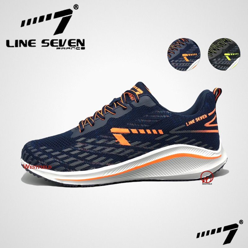 NEW ARRIVALS LINE SEVEN MEN S SIGNATURE CUSHIONING COMFORT RUNNING SHOE S 2726