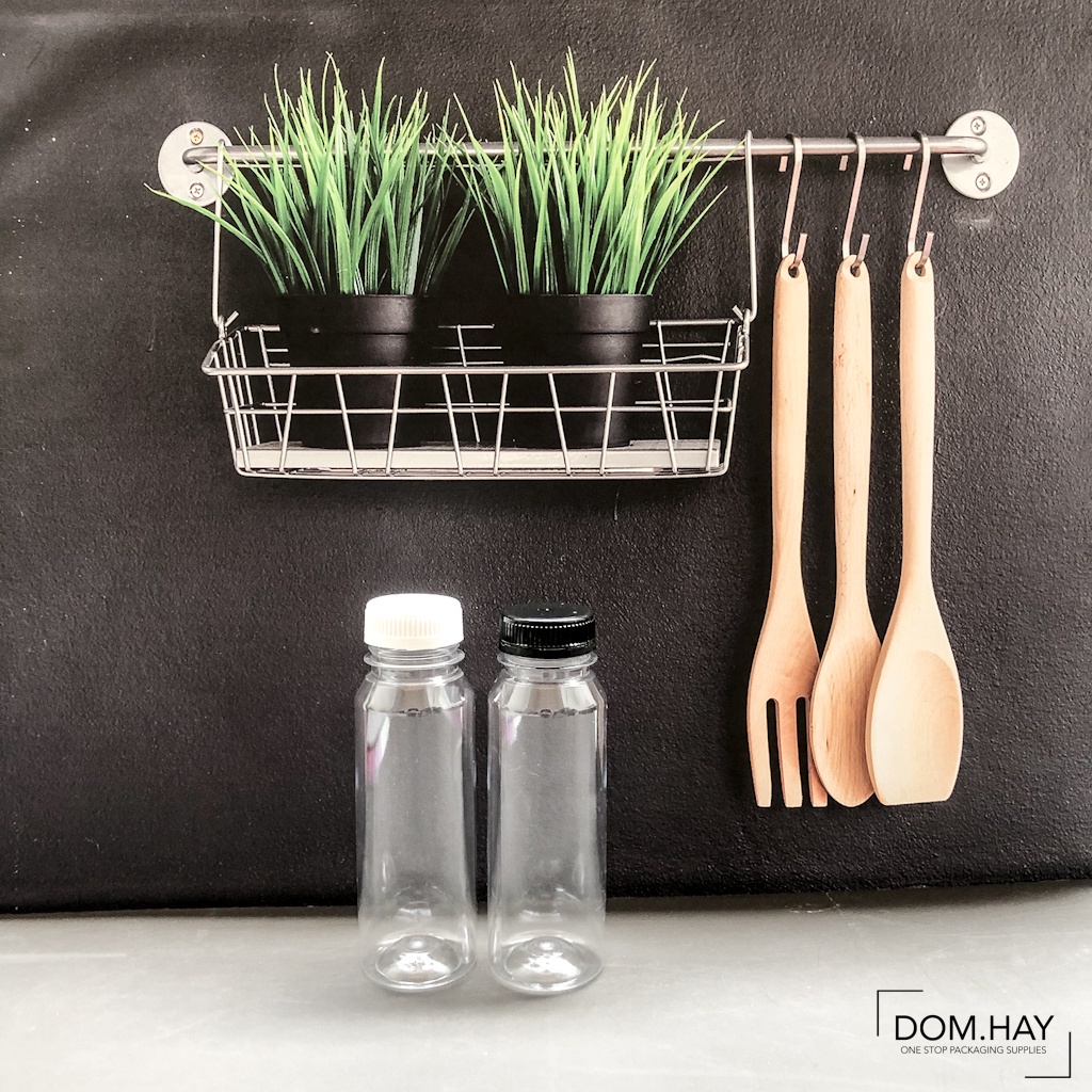 250ml Food Grade Plastic Kale Bottle Coffee Tea Bottle Bobba Juice ...