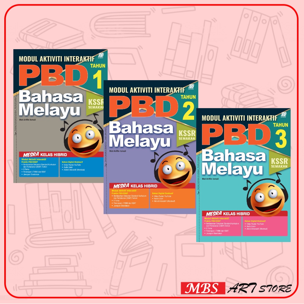 Buku Kerja Sasbadi Modul Aktiviti Interaktif PBD 2023 - Tahun 1,2,3 ...