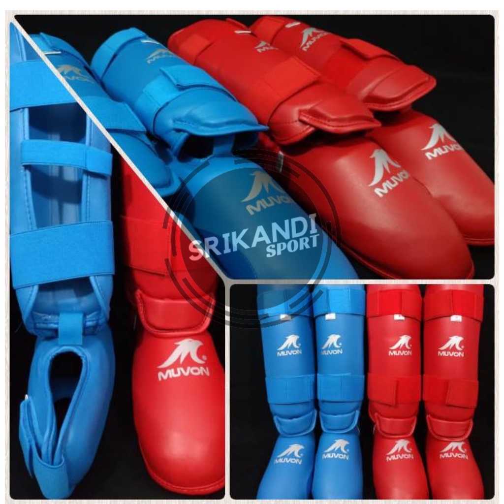 Foot Protector Karate MUVON BASIC Shinpad Leg Protector Karate KUMITE