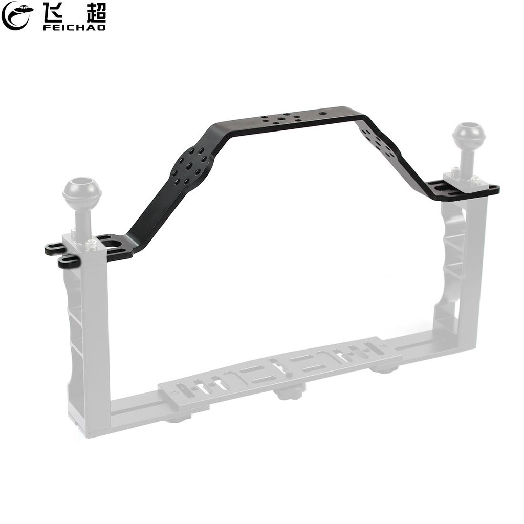 FEICHAO Diving Tray Handle Grip Expansion Lift Up Mount for Dual