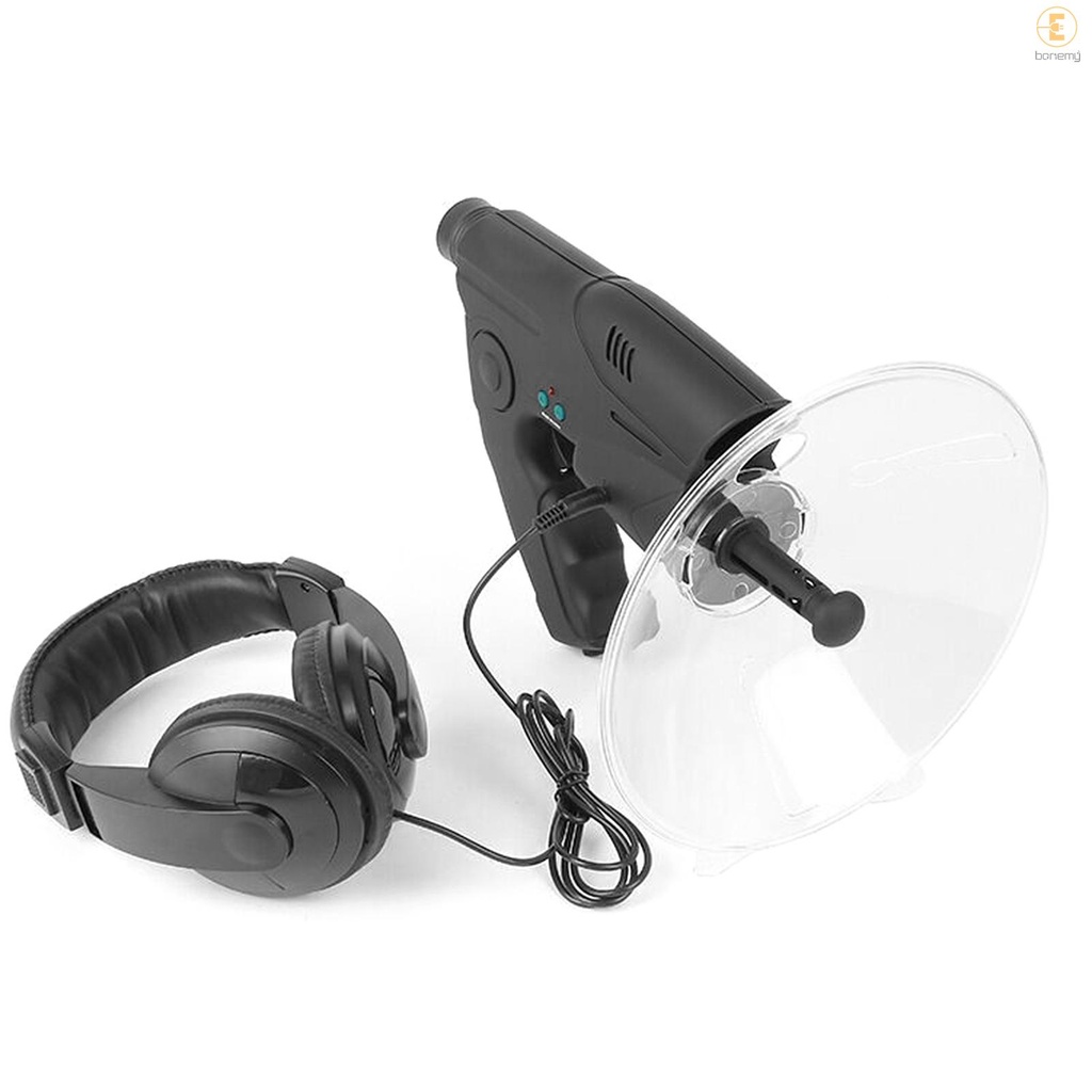 Parabolic Sound Collecting Dish 8X Monocular with Headphone Sound ...