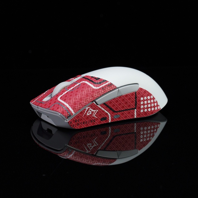 BTL Mouse Grip Tape Skate Handmade Sticker Non Slip Lizard Skin Suck