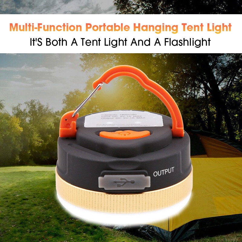 Outdoor camping light, tent light, suspended outdoor lighting, ultra