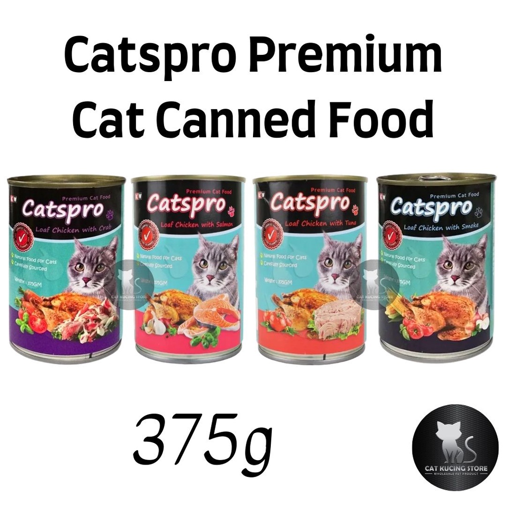 CatsPro Cat Canned Food Cat Wet Food 400g / Makanan Kucing | Shopee ...