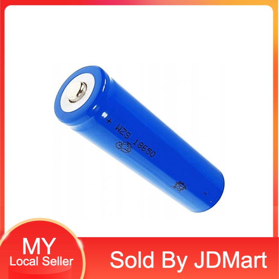 JDMart365 18650 Rechargable Battery 2000Mah 4.2V Lithium Battery ...