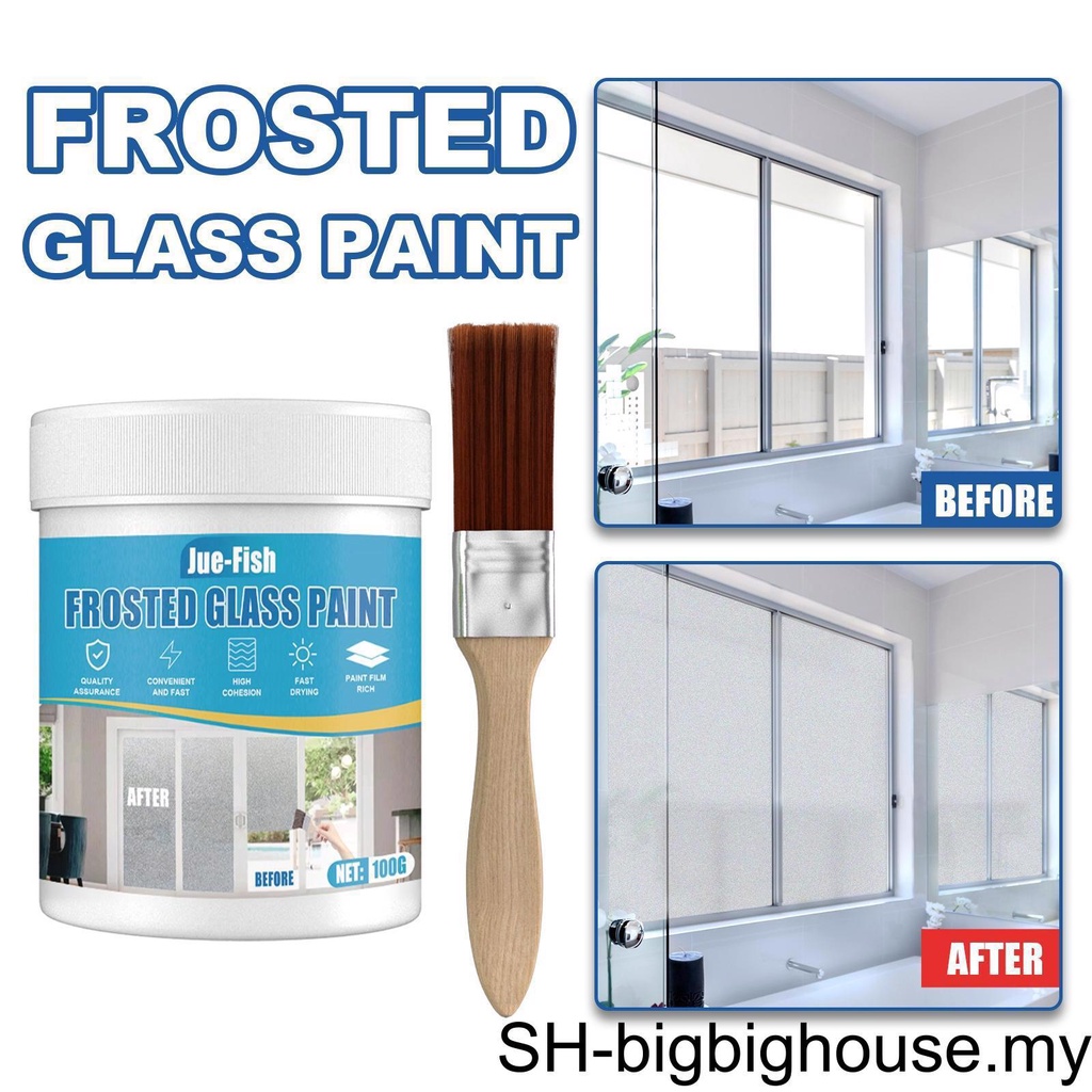 Window Film Frosted Glass Film Paint 100G Matt Frosted Effect for