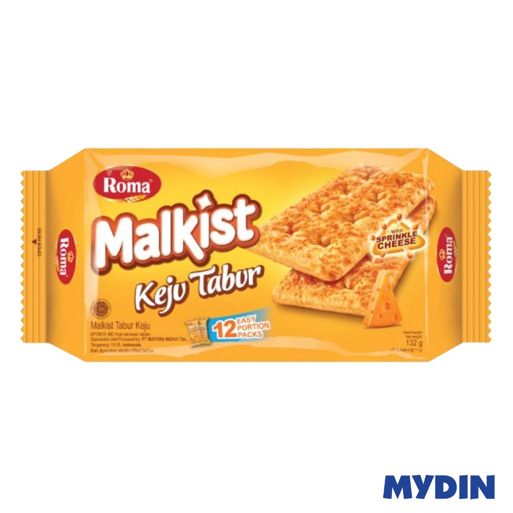 Roma Malkist Cracker Keju Panggang (11g) | Shopee Malaysia