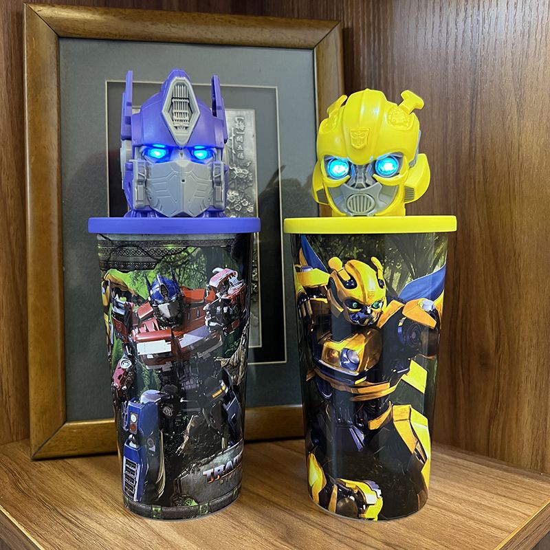 [Animation Merchandise] Transformers Bumblebee Luminous Water Cup Movie ...