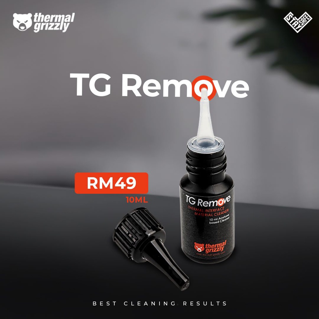 Thermal Grizzly Hydronaut Thermal Paste (3.9g) and TG-Remove (10mL)