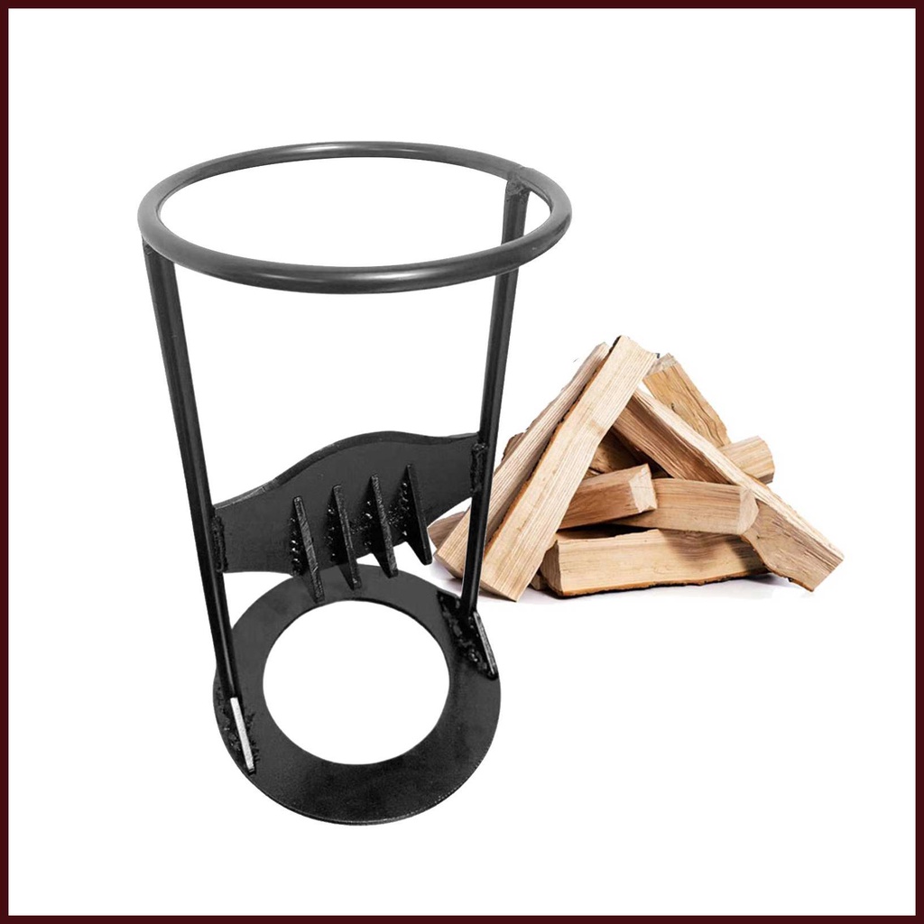 Manual Log Splitter Wedge Kit Cast Iron Log Splitting Wedge Hand Sturdy