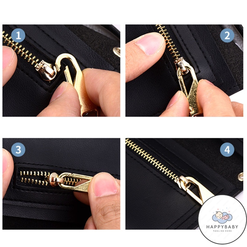 HB 1PC Zipper Pull Replacement Repair Kit Slider Pull Tab Universal