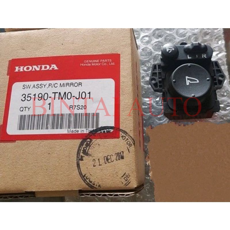 *ORIGINAL HONDA TMO CITY GM2 20092012 REMOTE CONTROL MIRROR SWITCH