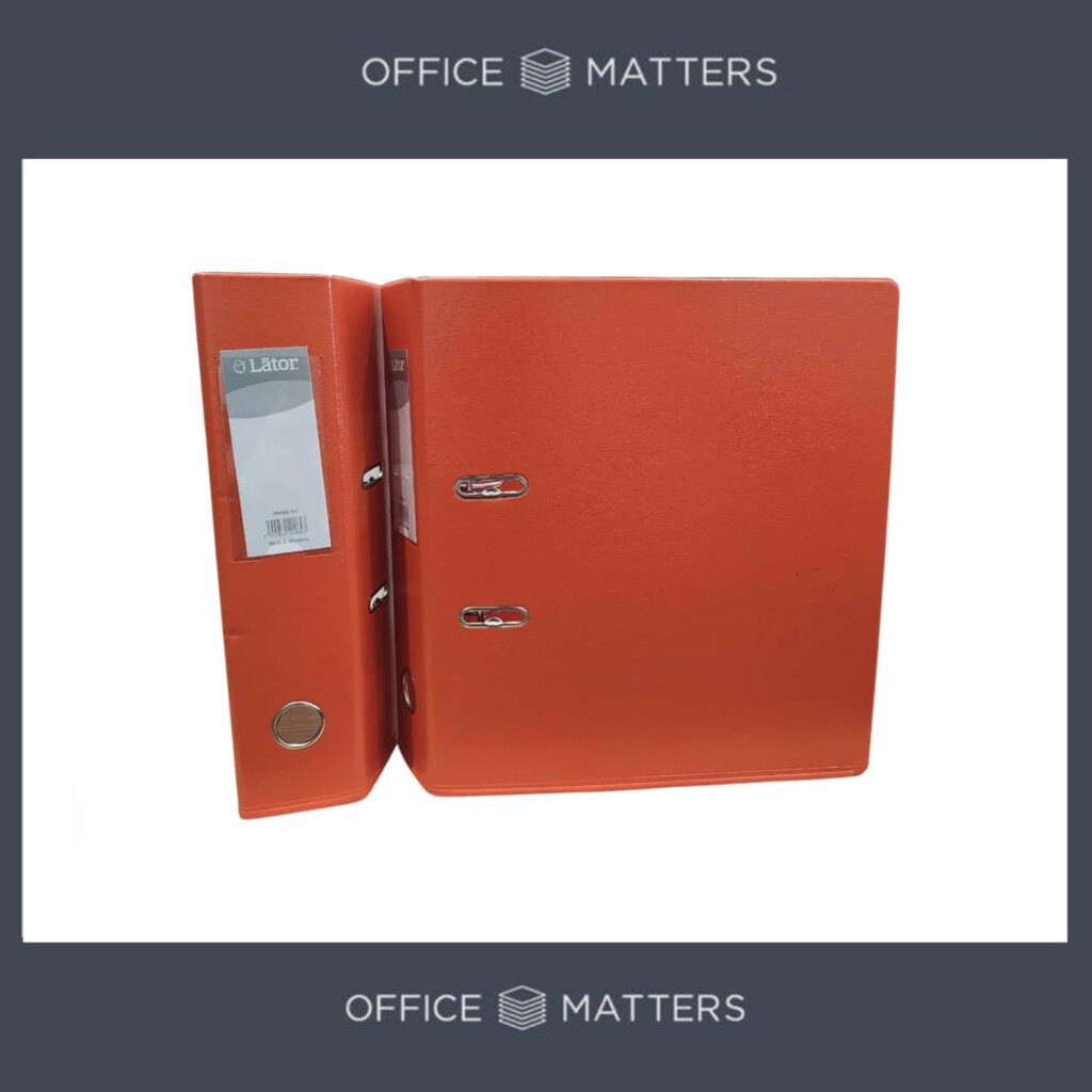[Office Matters] LATOR A4 PVC 3INCH Arch File (12pc /Box) Shopee Malaysia