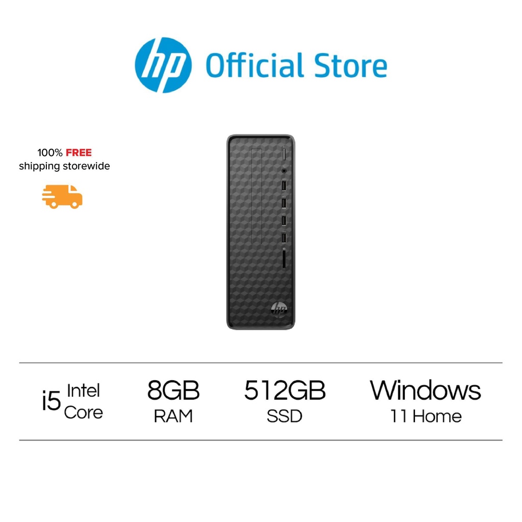 HP Slim Desktop S01pF3006d Bundle PC Shopee Malaysia