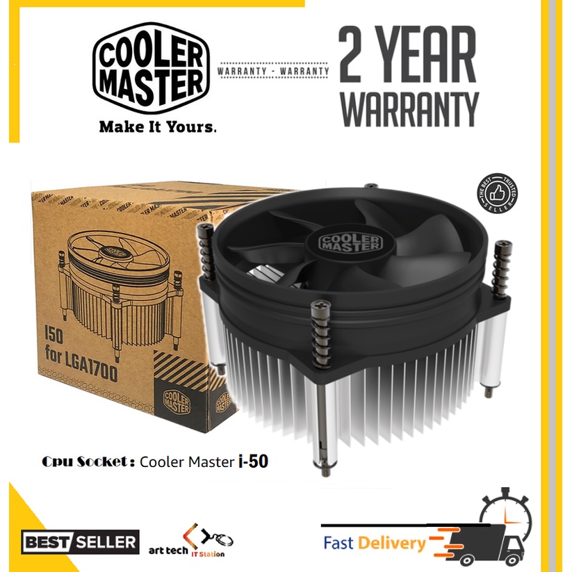 Cooler Master I50 Standard Cooler ( LGA 1700 ) | Shopee Malaysia