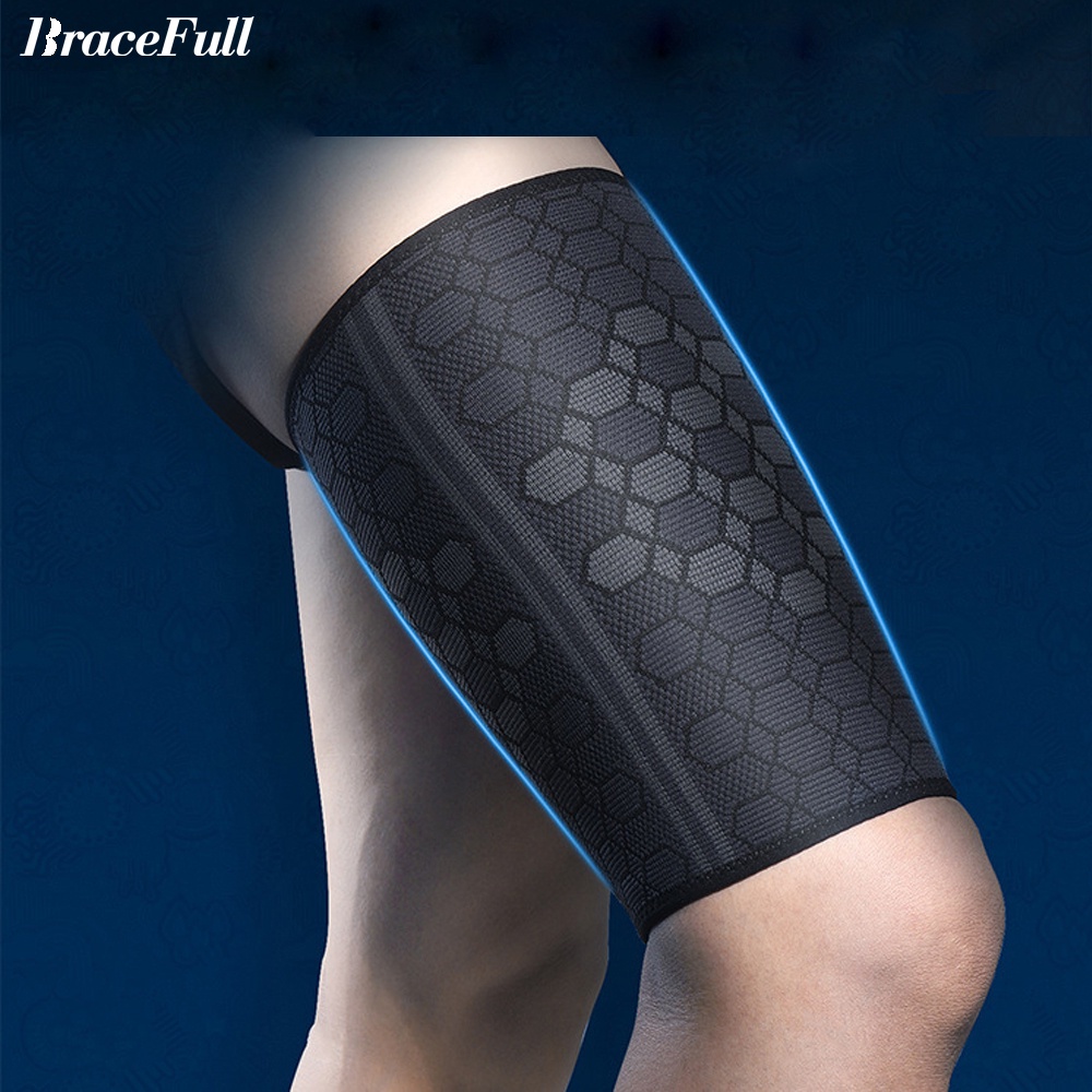 1Pcs Thigh Hamstring Compression Sleeve for Quad Pain Relief & Recovery