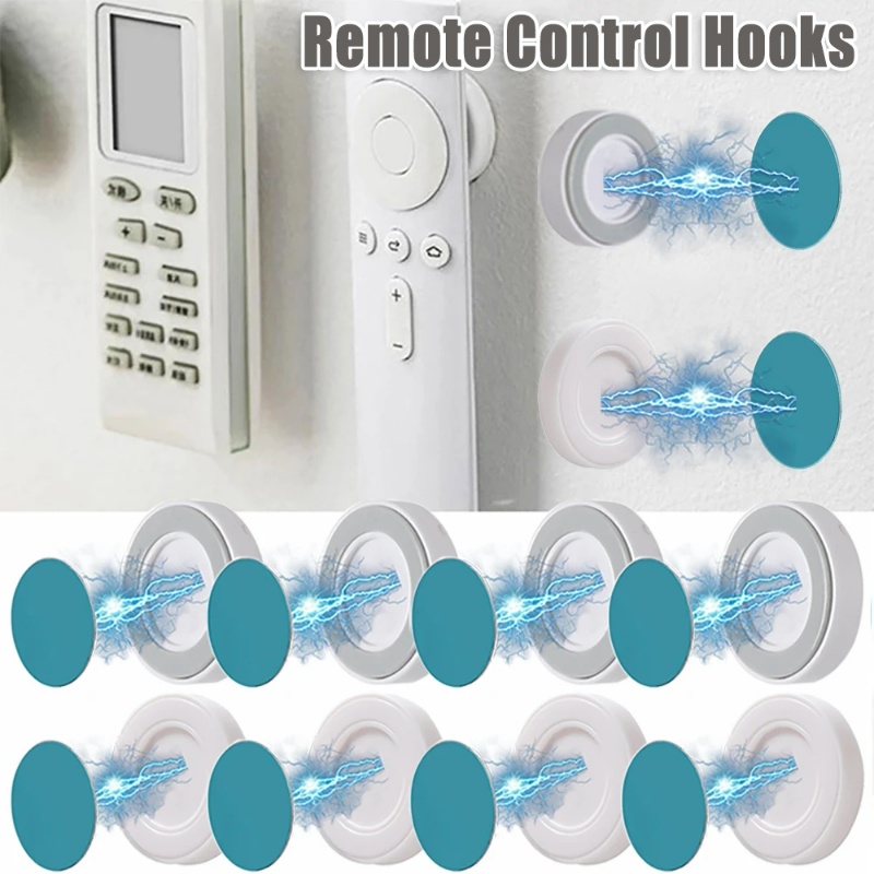 [Featured]Wall Mount Magnet Remote Control Hooks Anti-Lost Fridge ...