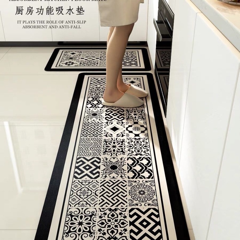 Mats Kitchen Diatom Mud Absorbent Pad Wipeable and Nonclean Antidirty