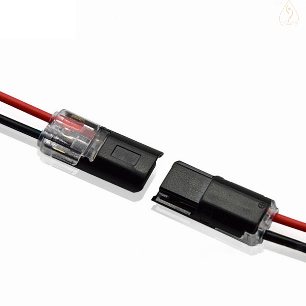 Double Wire Plug In Connector With Locking Buckle Pin Connector Kit Shopee Malaysia 9869