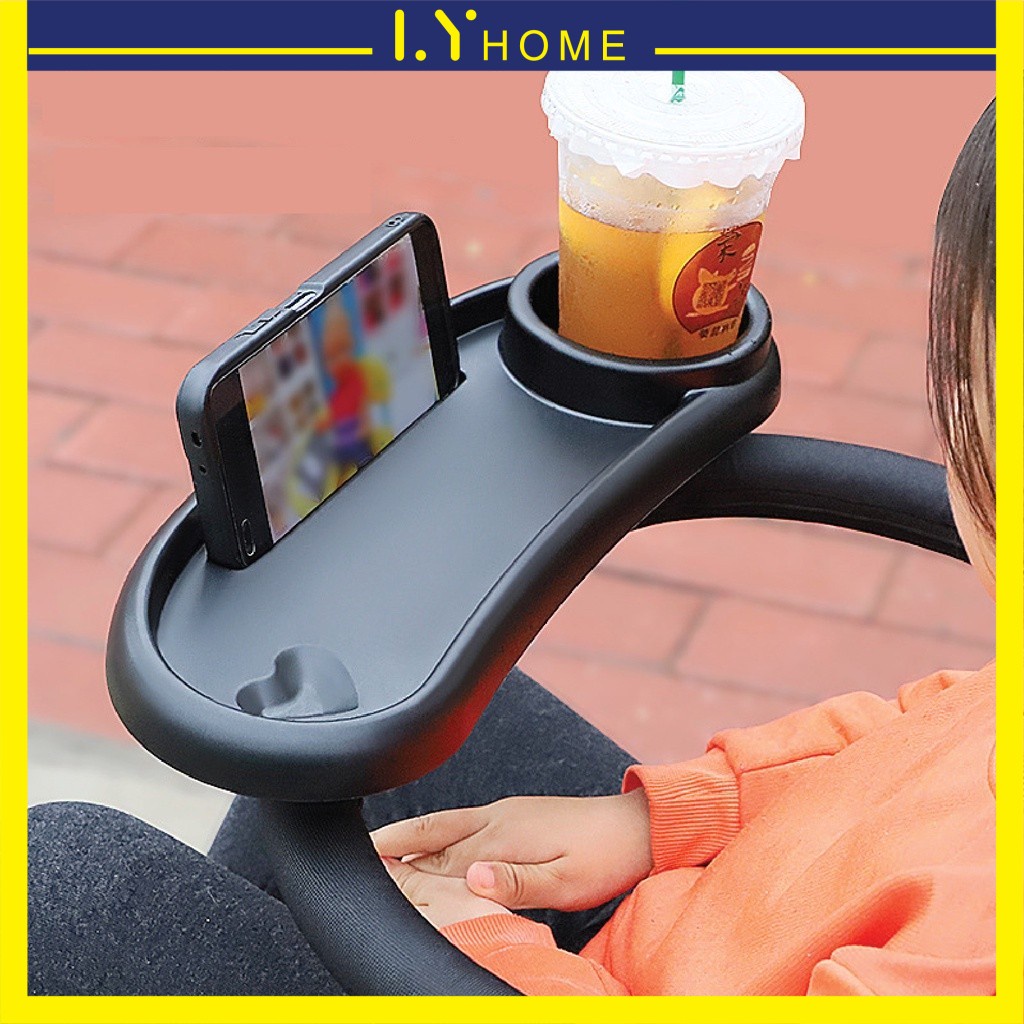 Stroller Food Tray with Cup Holder Phone Holder Child Stroller ...