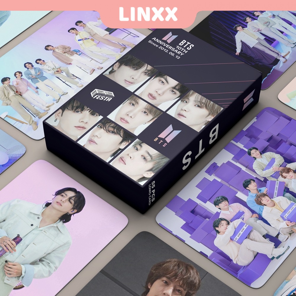Kpop BTS Photo Cards 55Pcs BTS Mini Lomo Cards BTS DECO KIT New