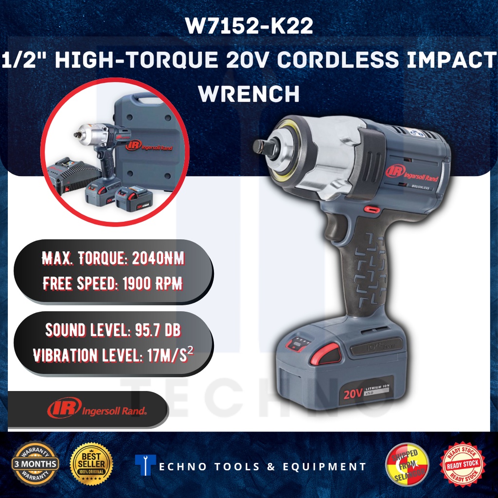 Ingersoll rand cordless impact w7152 hot sale