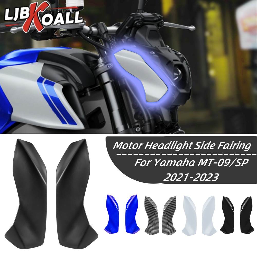 Motorcycle Front Headlight Side Panel Fairing Frame Cover For Yamaha MT ...