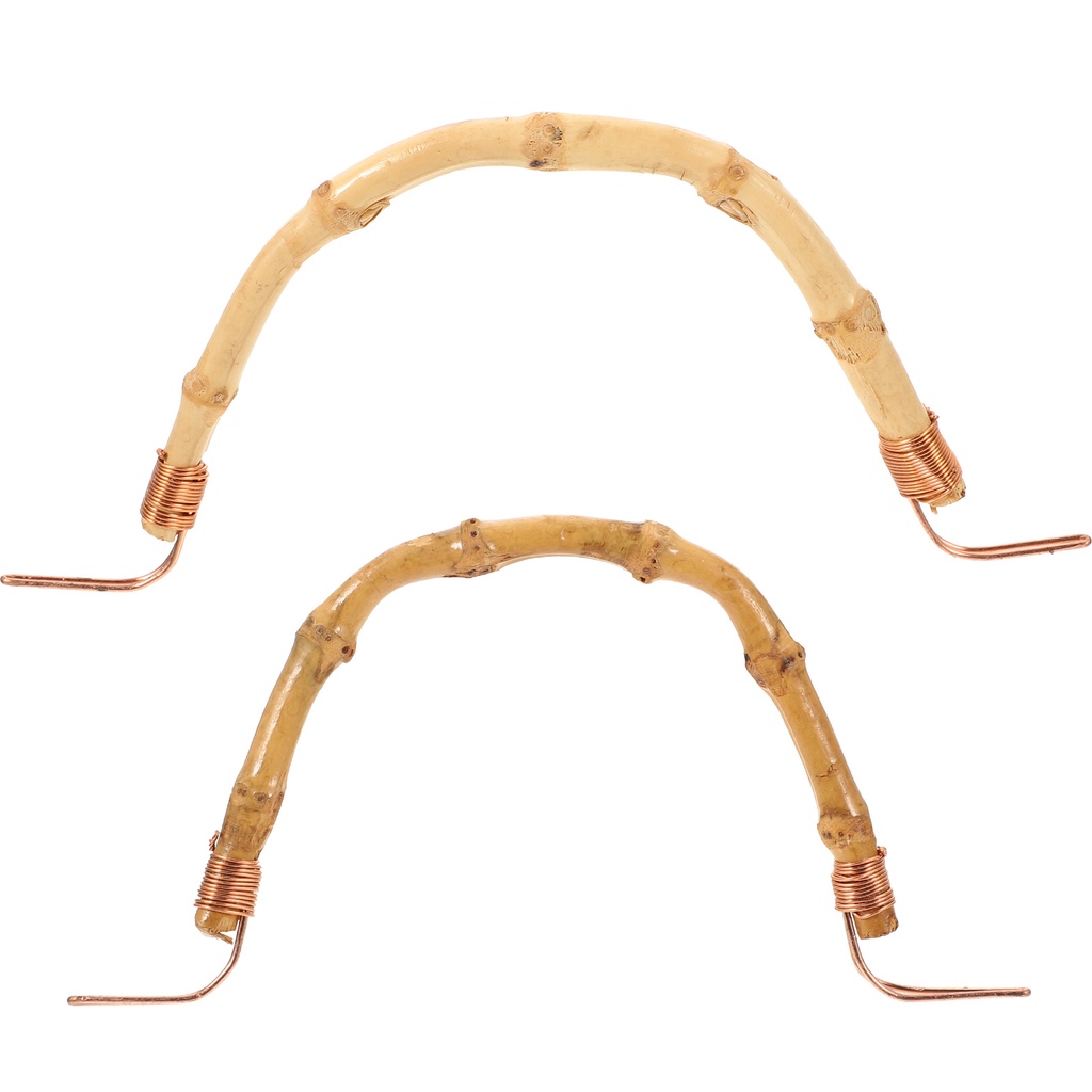 Glass Tea Kettle Teapot Handle Rattan Retro Household Grip 2 Pcs