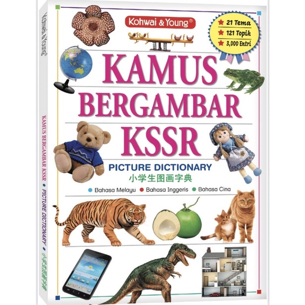 Kohwai 2023 • MY FIRST PICTURE DICTIONARY | Shopee Malaysia