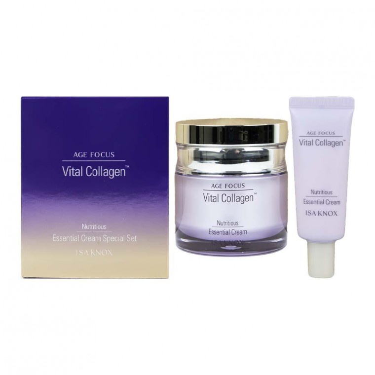 IZA KNOX Age Focus Vital Collagen Essential Cream Set 50 ml Shopee