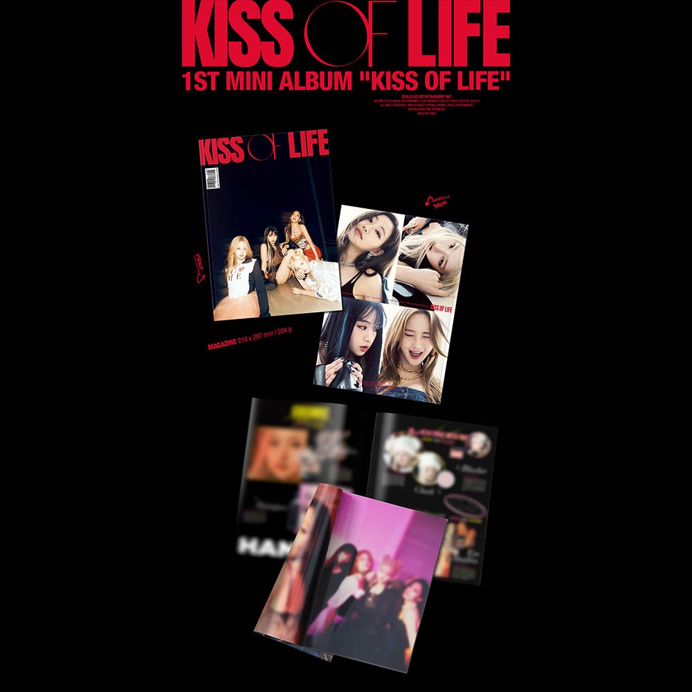 KISS OF LIFE - 1ST MINI ALBUM [KISS OF LIFE] | Shopee Malaysia
