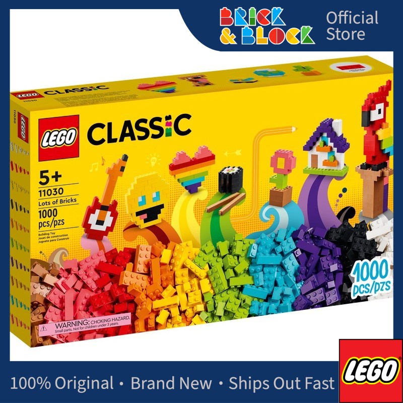 LEGO 11030 Lots of Bricks LEGO Classic Shopee Malaysia