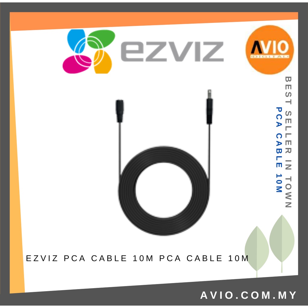 Ezviz PCA DC Power Extension Cable 10 Meter 10M DC Plug Male to Female