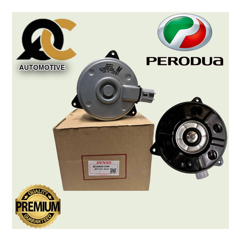 ORIGINAL DENSO Radiator Fan Motor 1680002380/2410 ( PERODUA MYVI