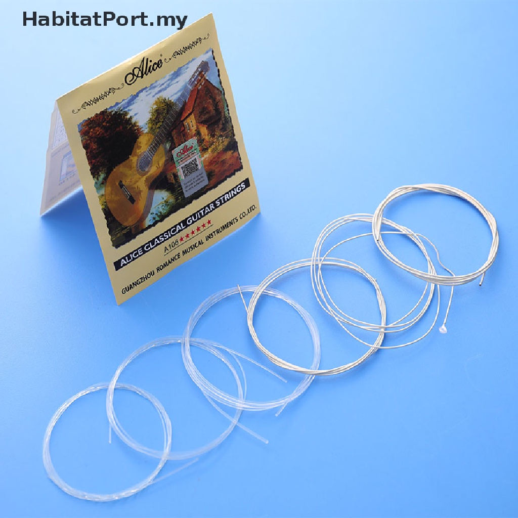 HabitatPort Acoustic Classical Guitar Strings A106 Nylon Strings