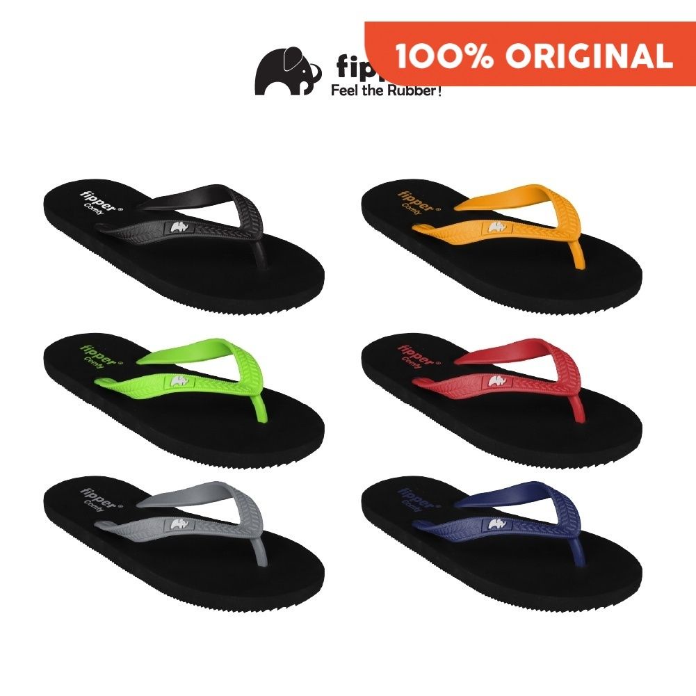 Fipper Slipper Comfy Rubber Material for Men & Women | Shopee Malaysia