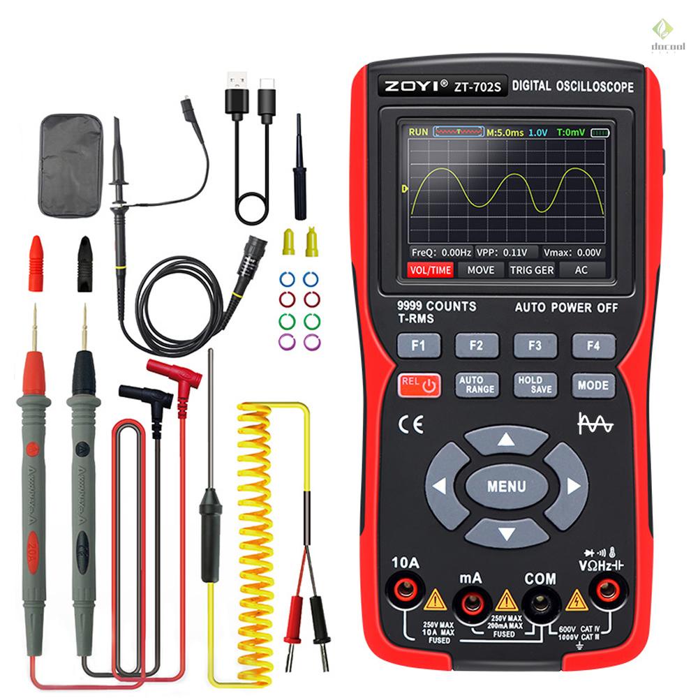 {doc} 2in1 Digital Oscilloscope Multimeter 48MSa/s Sampling Rate 10Mhz