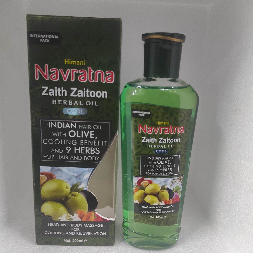 NAVRATNA ZAITOON HERBAL OIL 200ML Shopee Malaysia