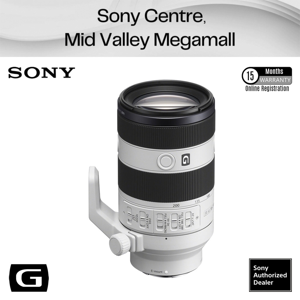 Sony Fe 70 200mm F4 Macro G Oss Ⅱ Sel70200g2 Next Gen Telephoto With