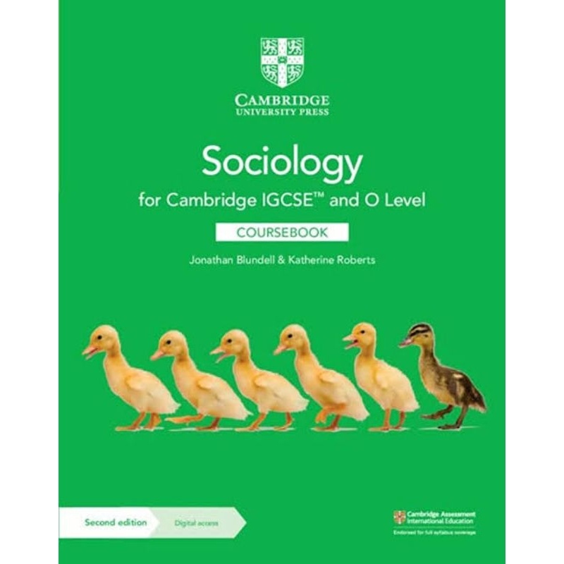 Cambridge igcsetm and o level sociology coursebook 2nd edition shopee