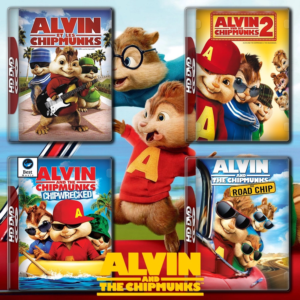 BlueRay Disc New Movies ALVIN AND THE CHIPMUNKS With THE Naughty